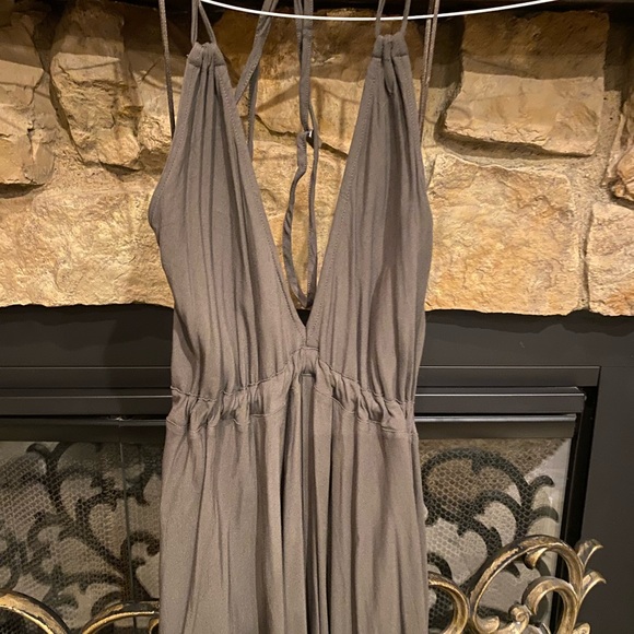 lovestitch Dresses & Skirts - Love stitch long olive bohemian maxi dress